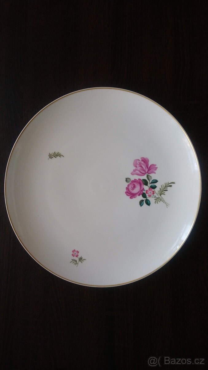 Porcelán, Německo – talíř
