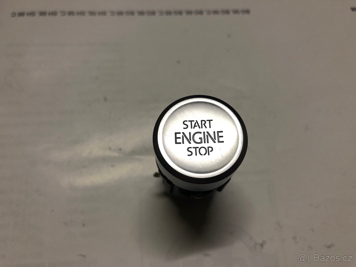 Vw tlačítko Start/Stop Engine, spínač parktronic/MODE/ESP