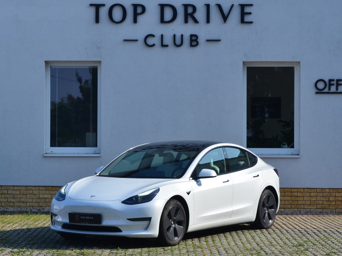 Tesla Model 3, Long Range/Tažné/Tepelné čerpadlo/LED