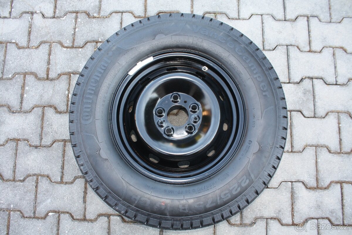 Fiat Ducato 6Jx16H2 5x118 + pneu Continental 225/75R 16CP