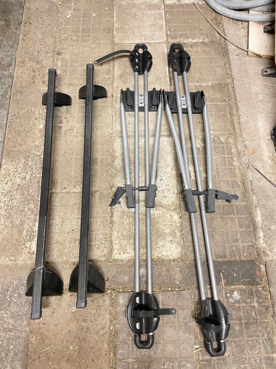 Thule freeride 532 a příčníky fabia 1