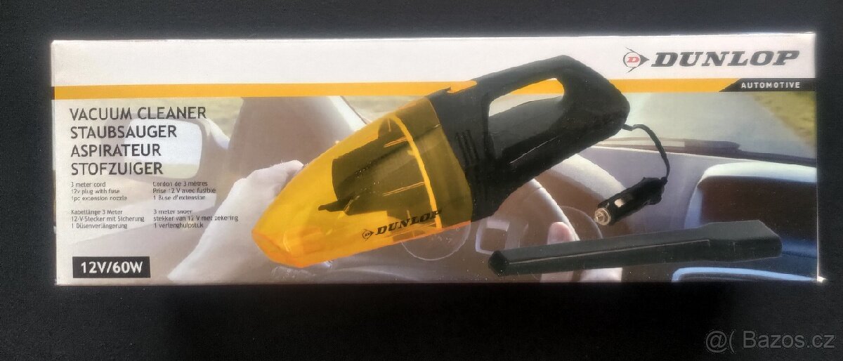 Vysavač do auta/kamionu Dunlop 12v/60w