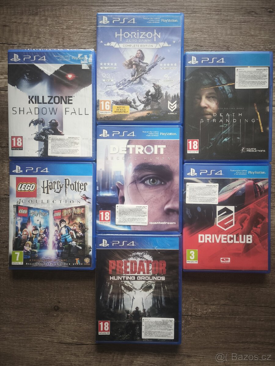 Hry na PS4