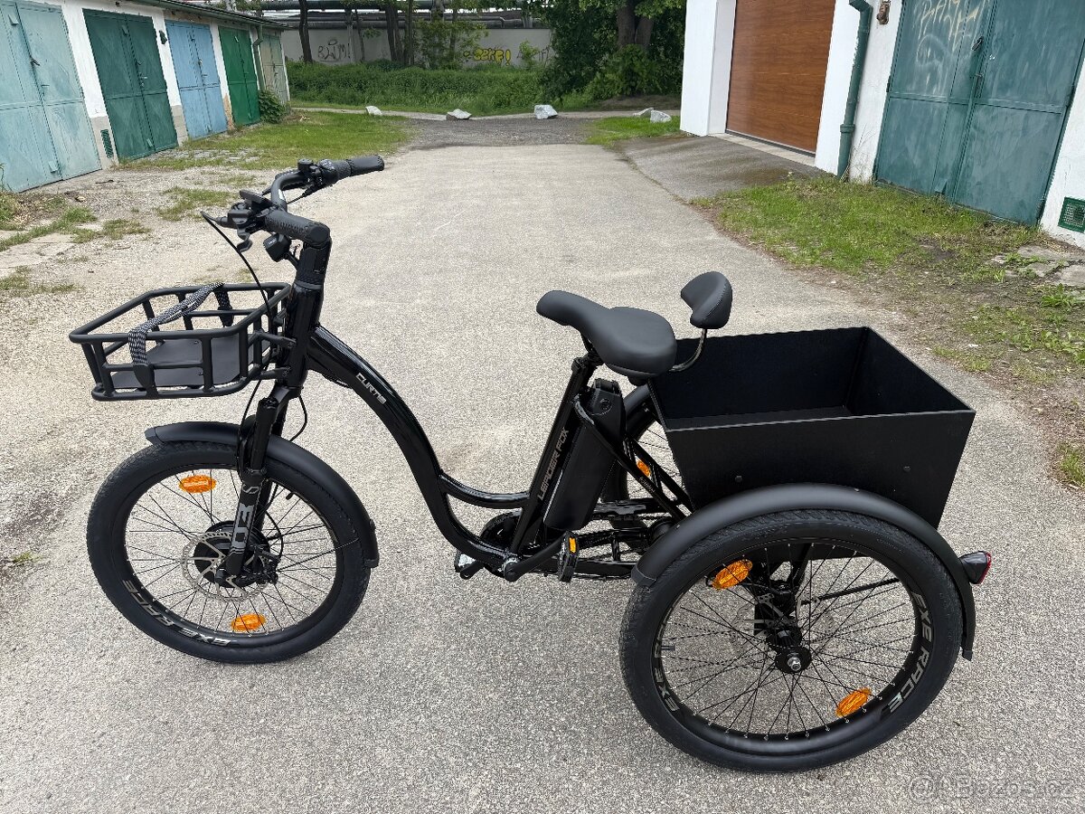 Elektro tříkolka “úplně nová” Leader Fox Curtis