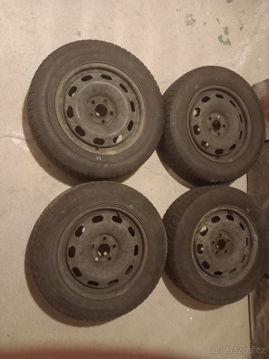 4x plechové disky