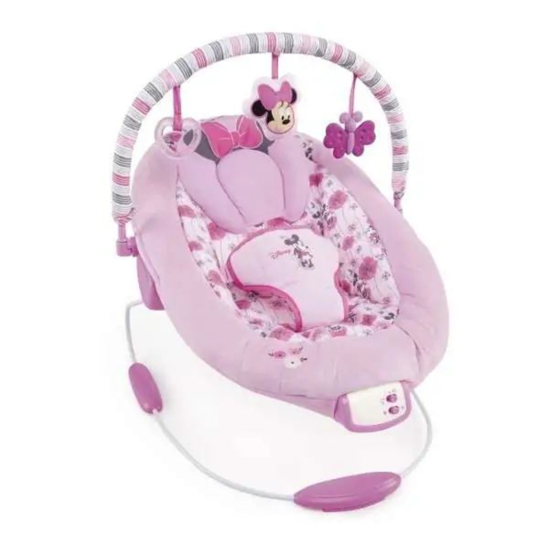 Bright Starts Lehátko Minnie Mouse Precious Petals
