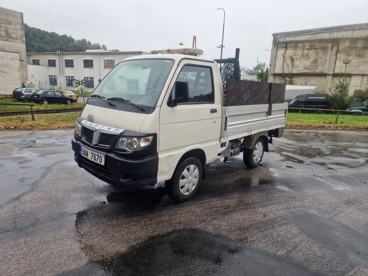 Piaggio Porter, 1.3i, STK do 7/2026, benzin Plus Plyn, delší
