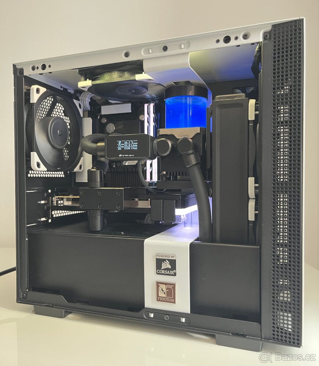 Custom Water-Cooled Gaming PC (Mini-ITX, RTX 3090)