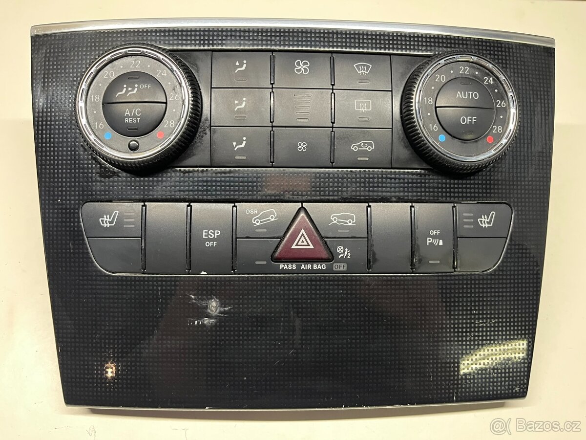 //Panel ovládaní klimatizace Mercedes-Benz R Class W251//
