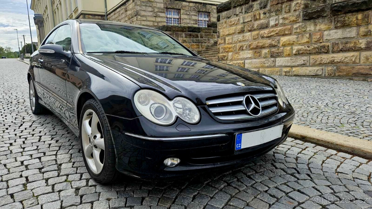 Mercedes CLK 2.7CDI 5válec, automat.