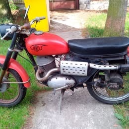 Motocykl čz 250 Trial