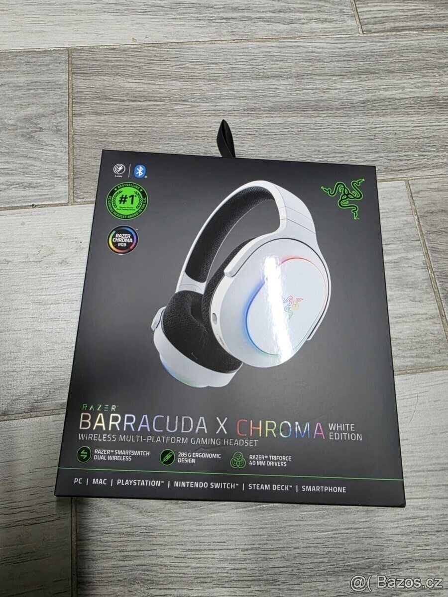 Razer Barracuda X Chroma bílá - Nová