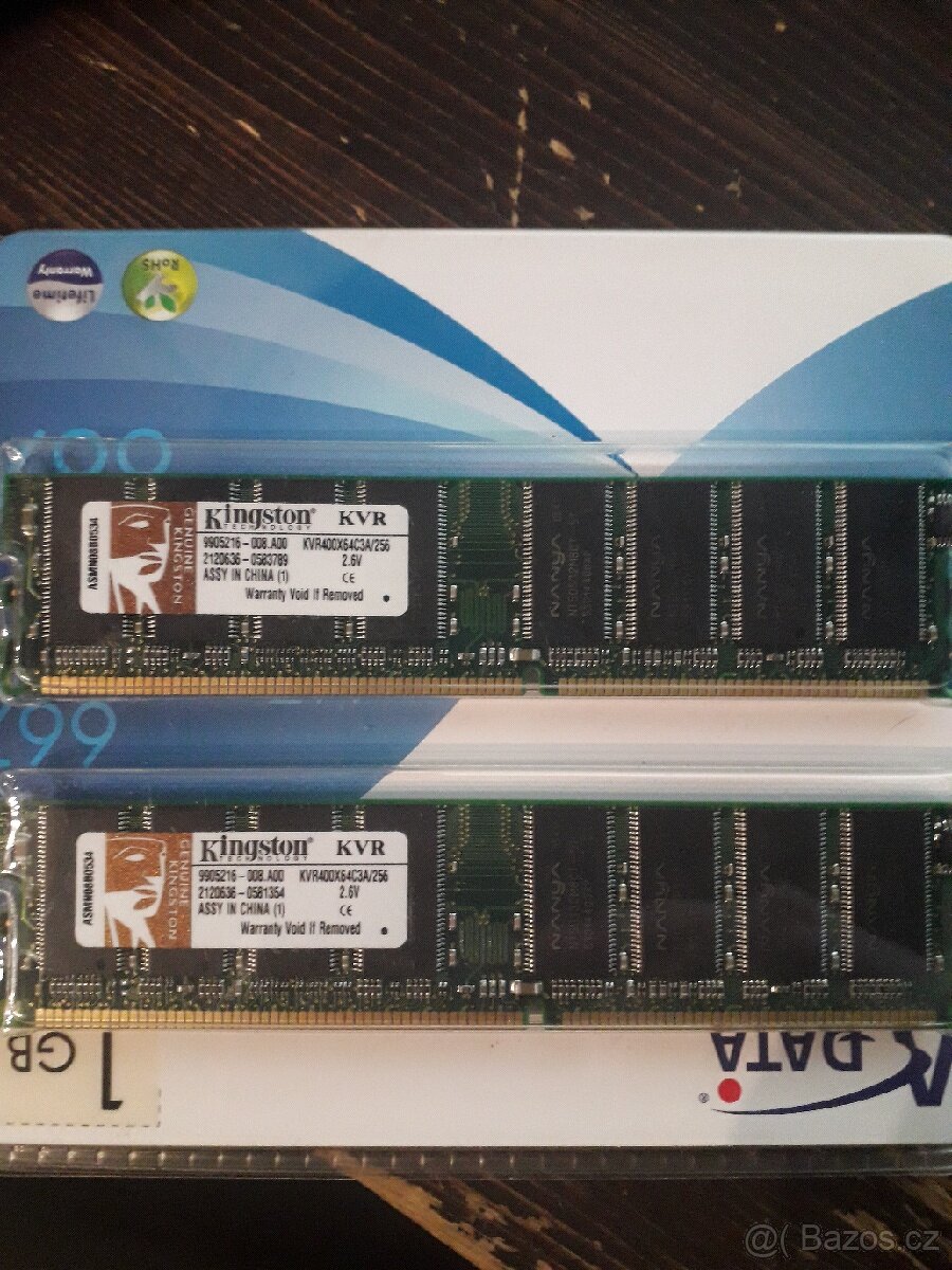 Kingstone KVR 256MB,400Mhz , DDR veterán:)