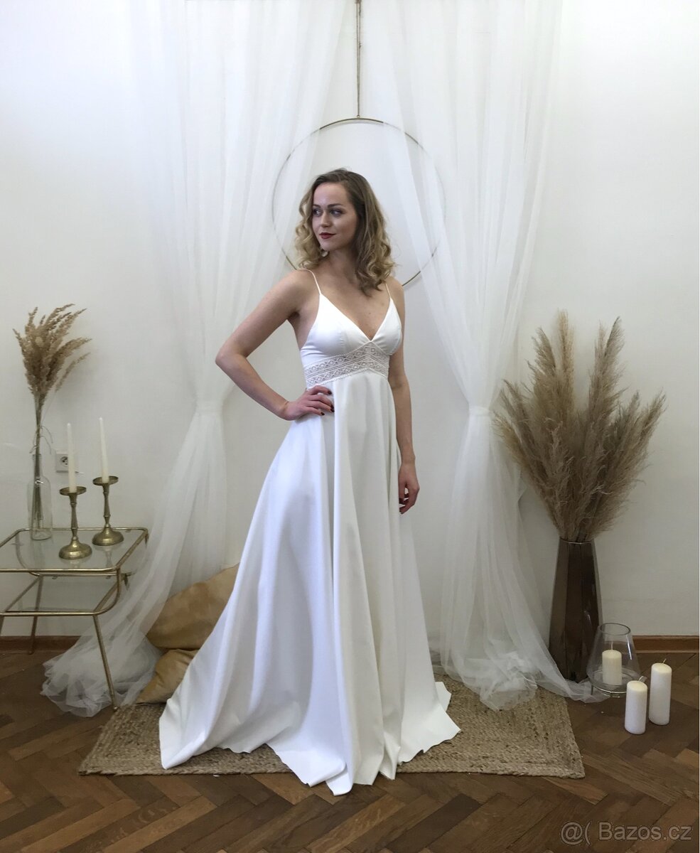Svatební šaty nové S