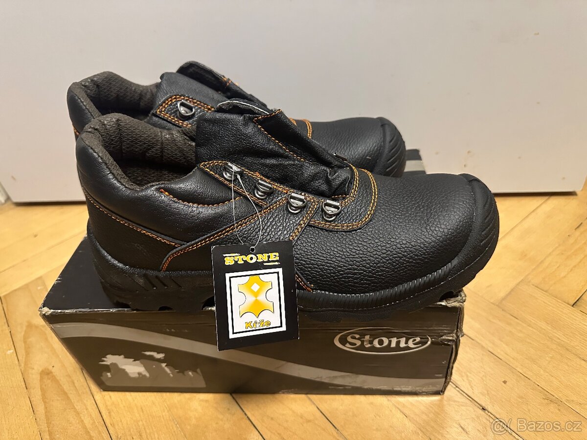 Prodám pracovní obuv STONE PYRIT S3 – velikost 43
