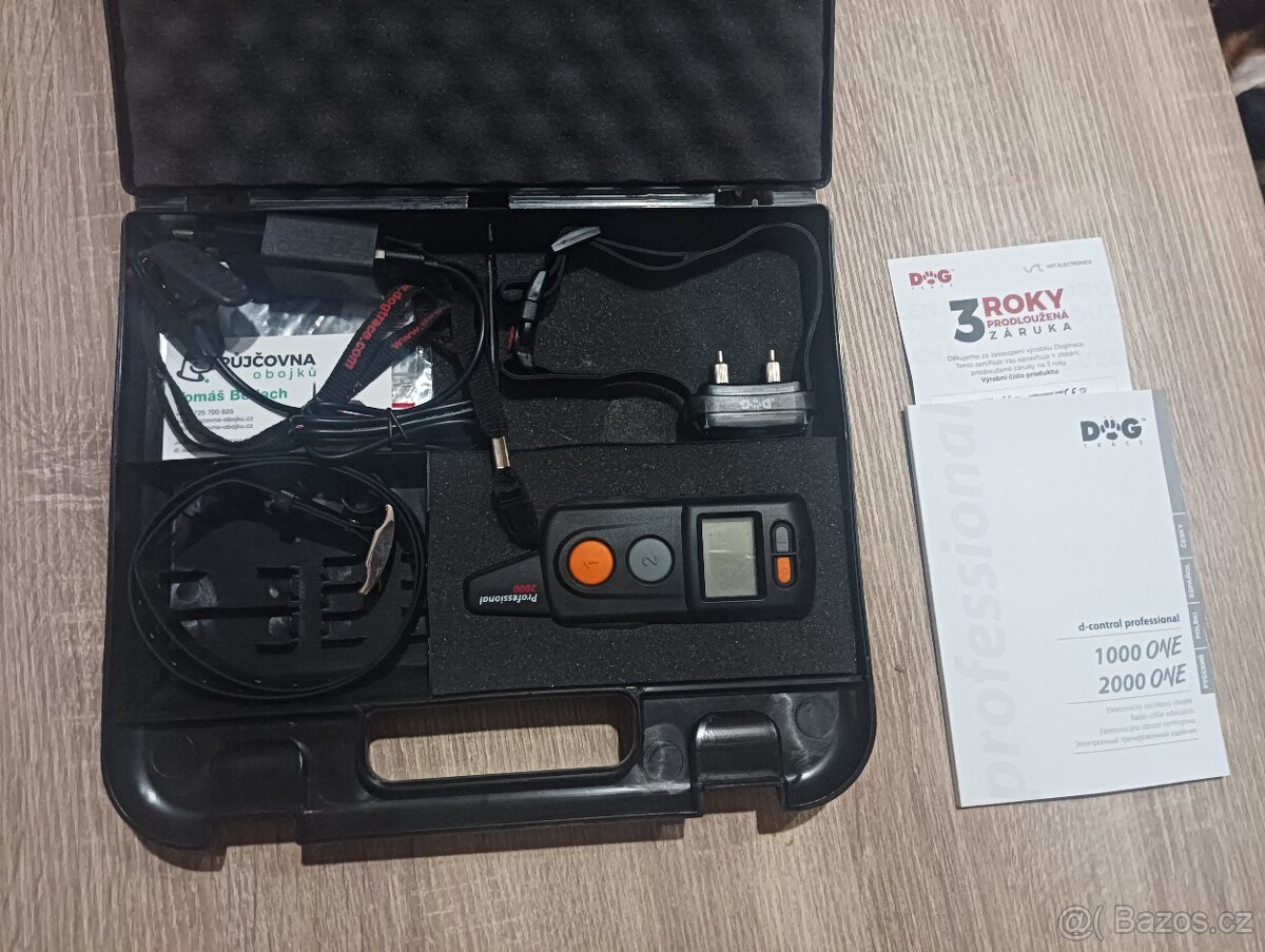 Elektronický obojek Dogtrace d-control profesional 2000 ONE