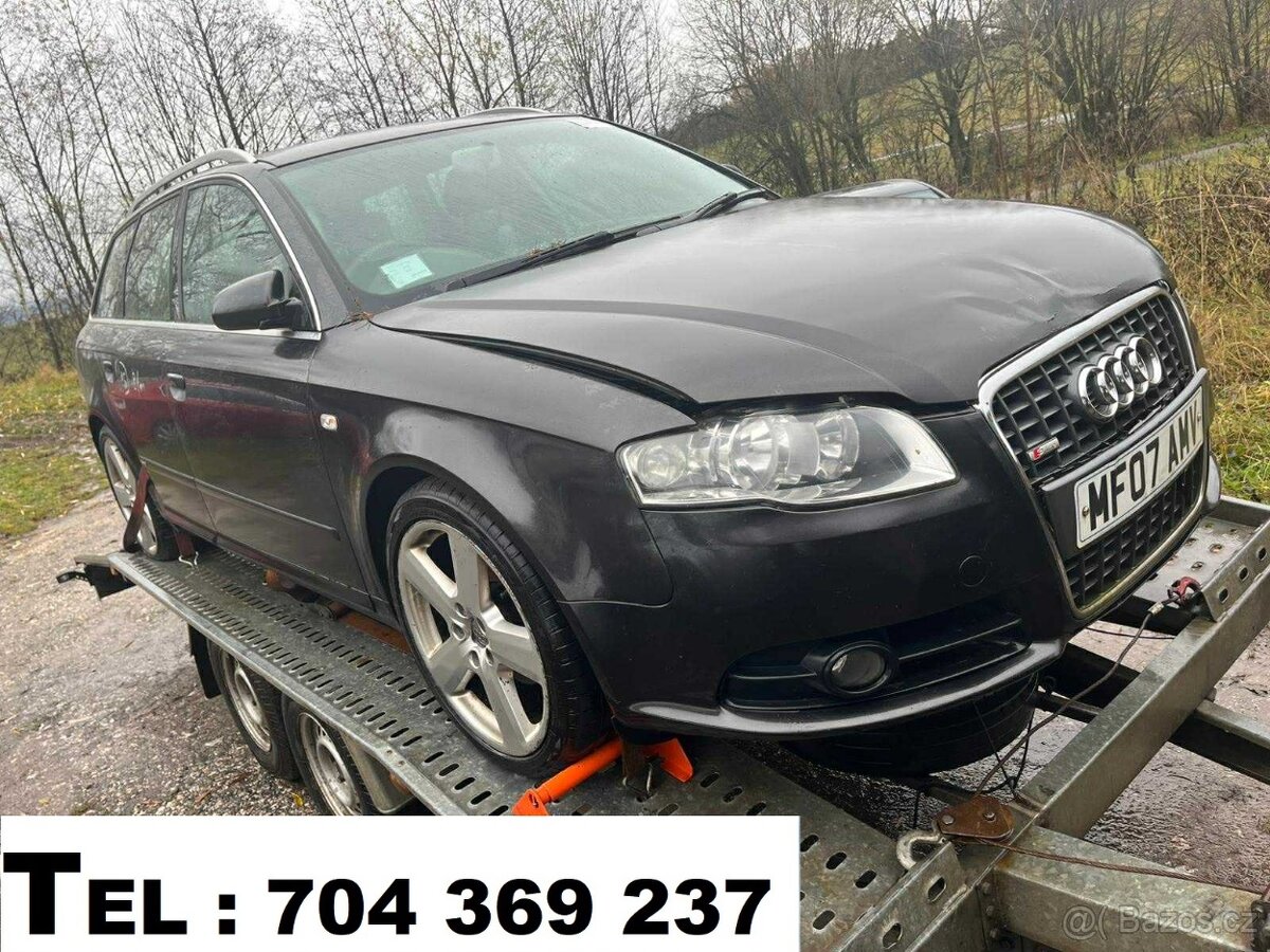 //AUDI A4 AVANT B7 2.0TDI 103Kw BRE 2007//DÍLY