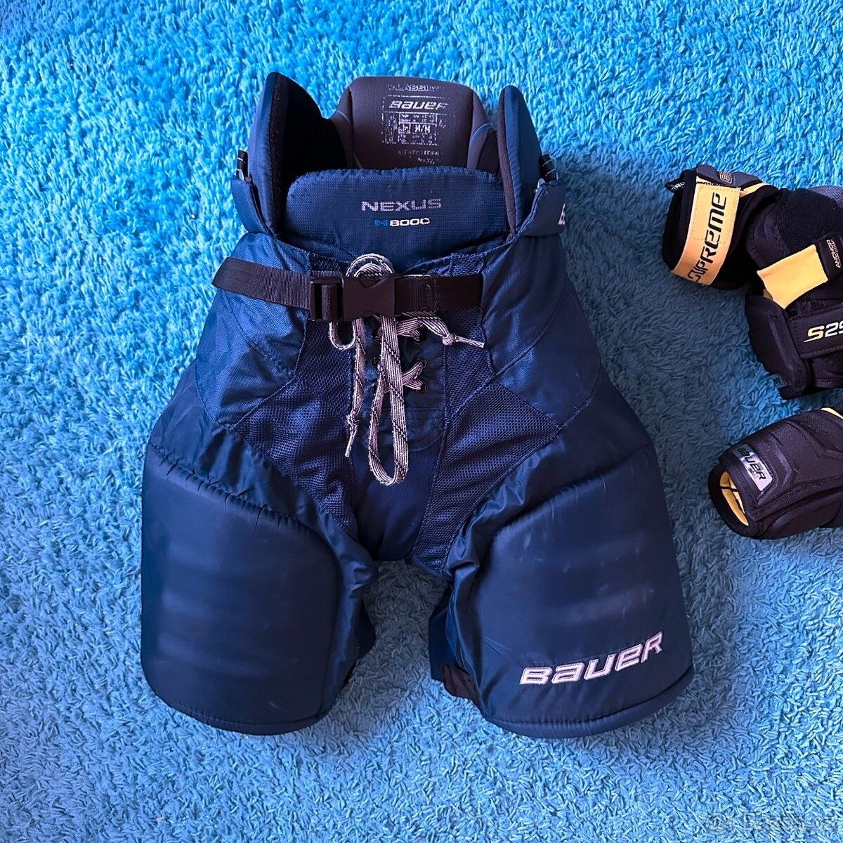 HOKEJOVÉ KALHOTY BAUER JR pro výšku 130-147 cm