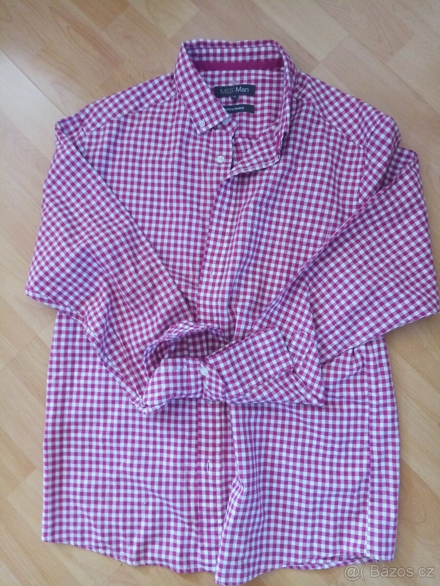 pánská značková košile MARKS & SPENCER v.M-L