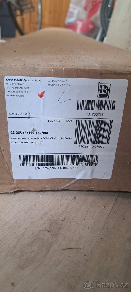 Oblozkova zaruben z Bauhausu 80L, pricka 160-180