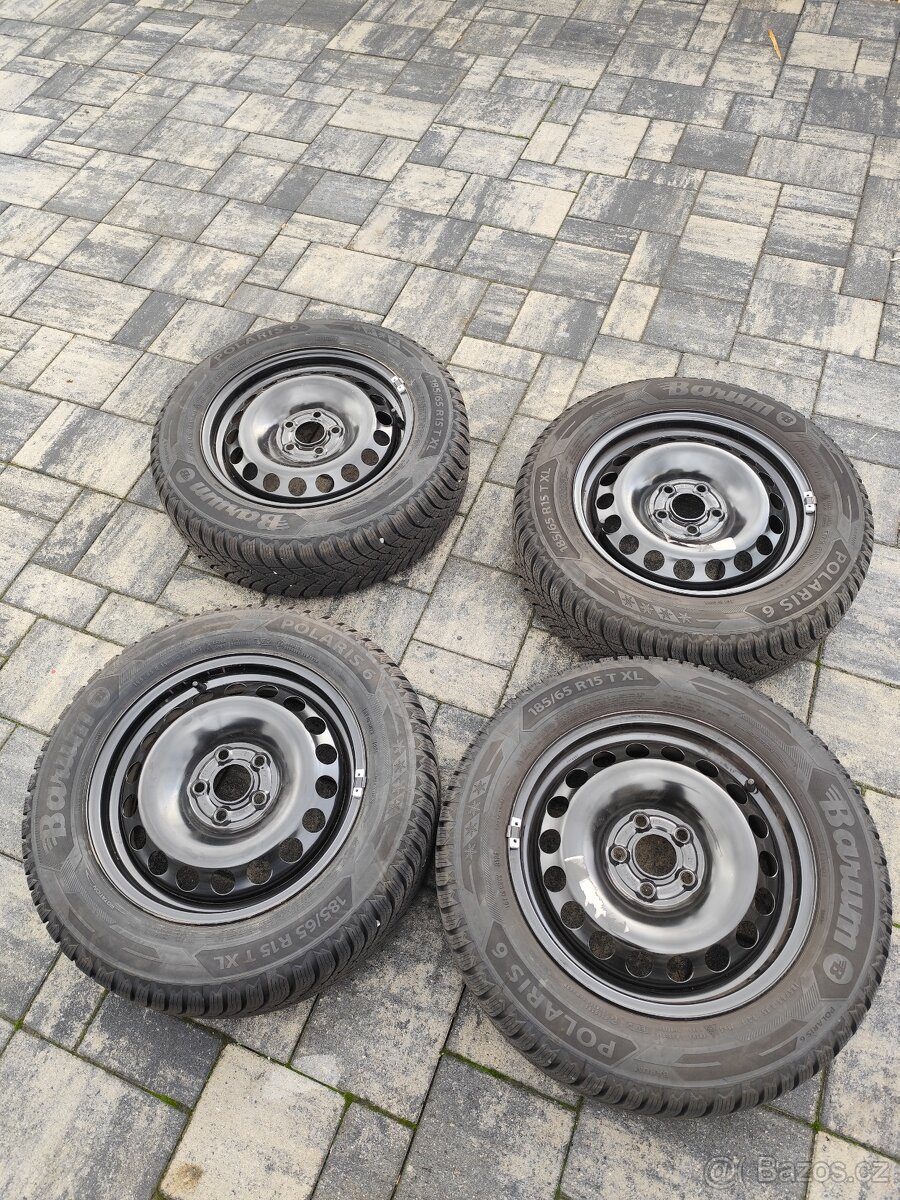 Sadu zimních kol 185/65R15,5x100, Fabia IV