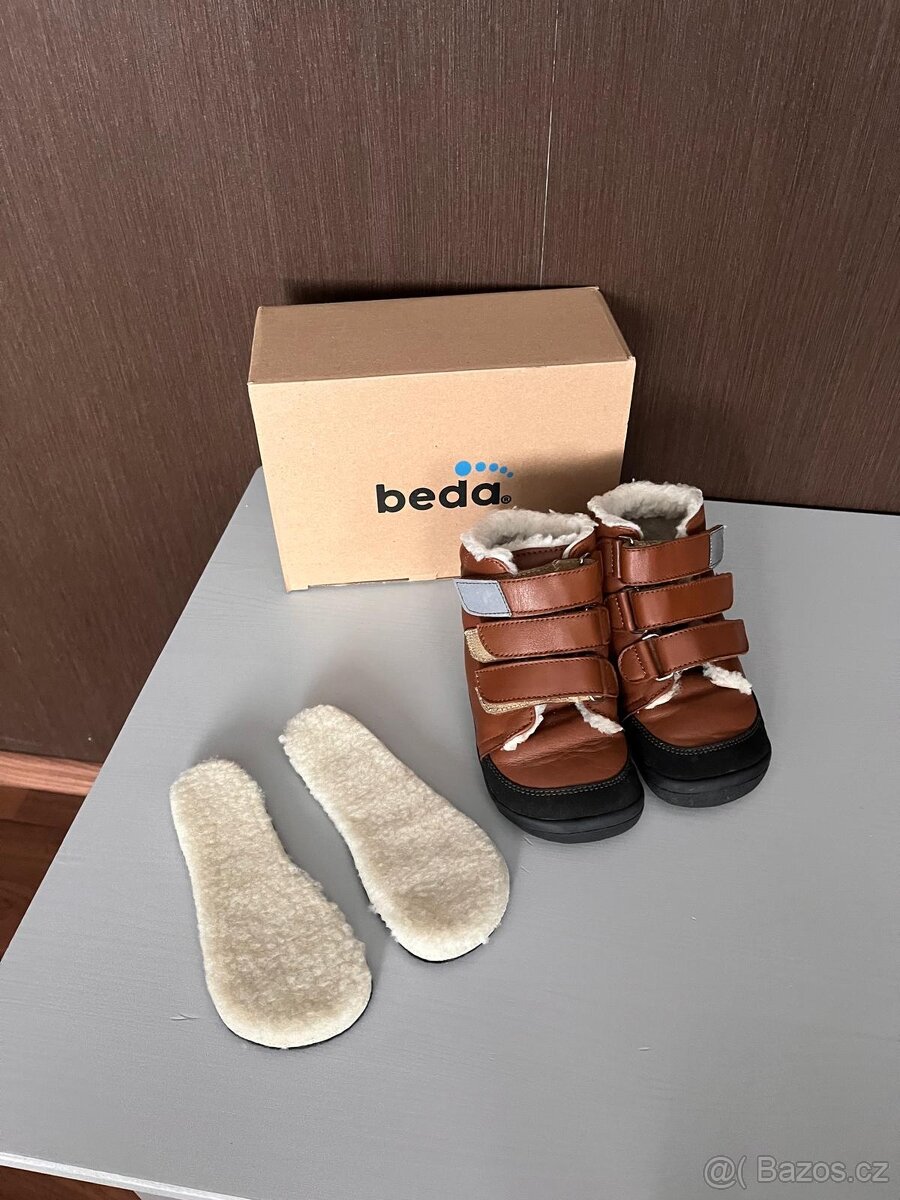 Nové zimní dětské barefoot boty