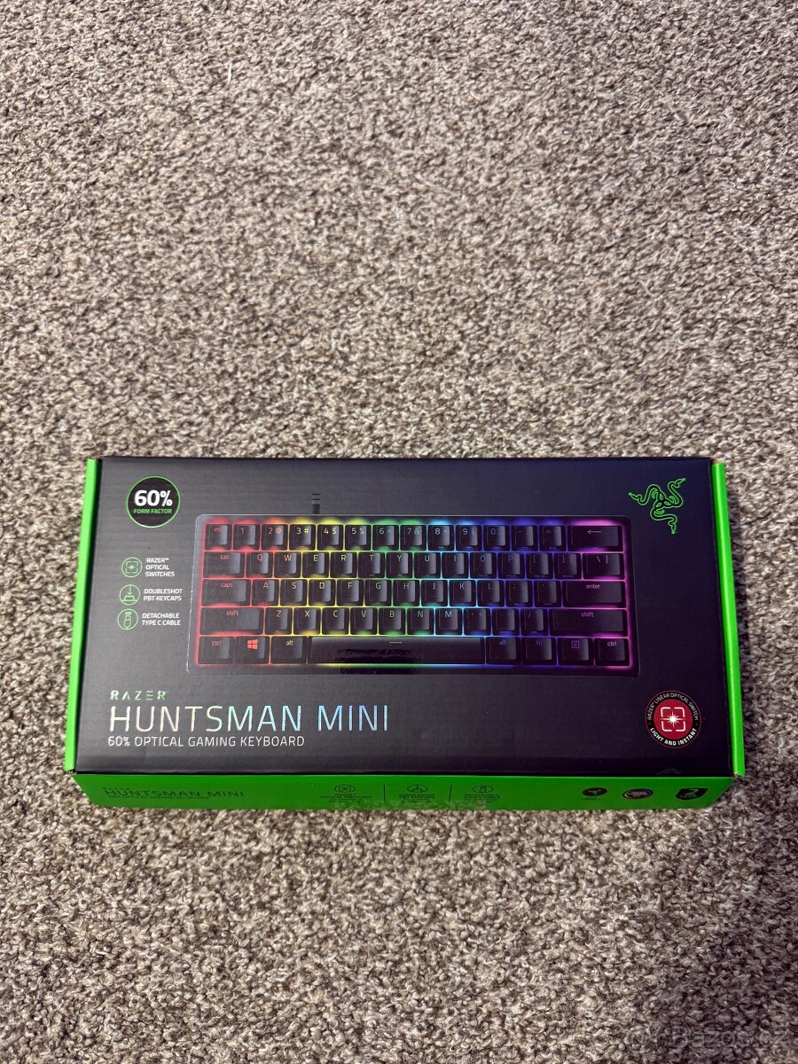 Klávesnice razer huntsman mini