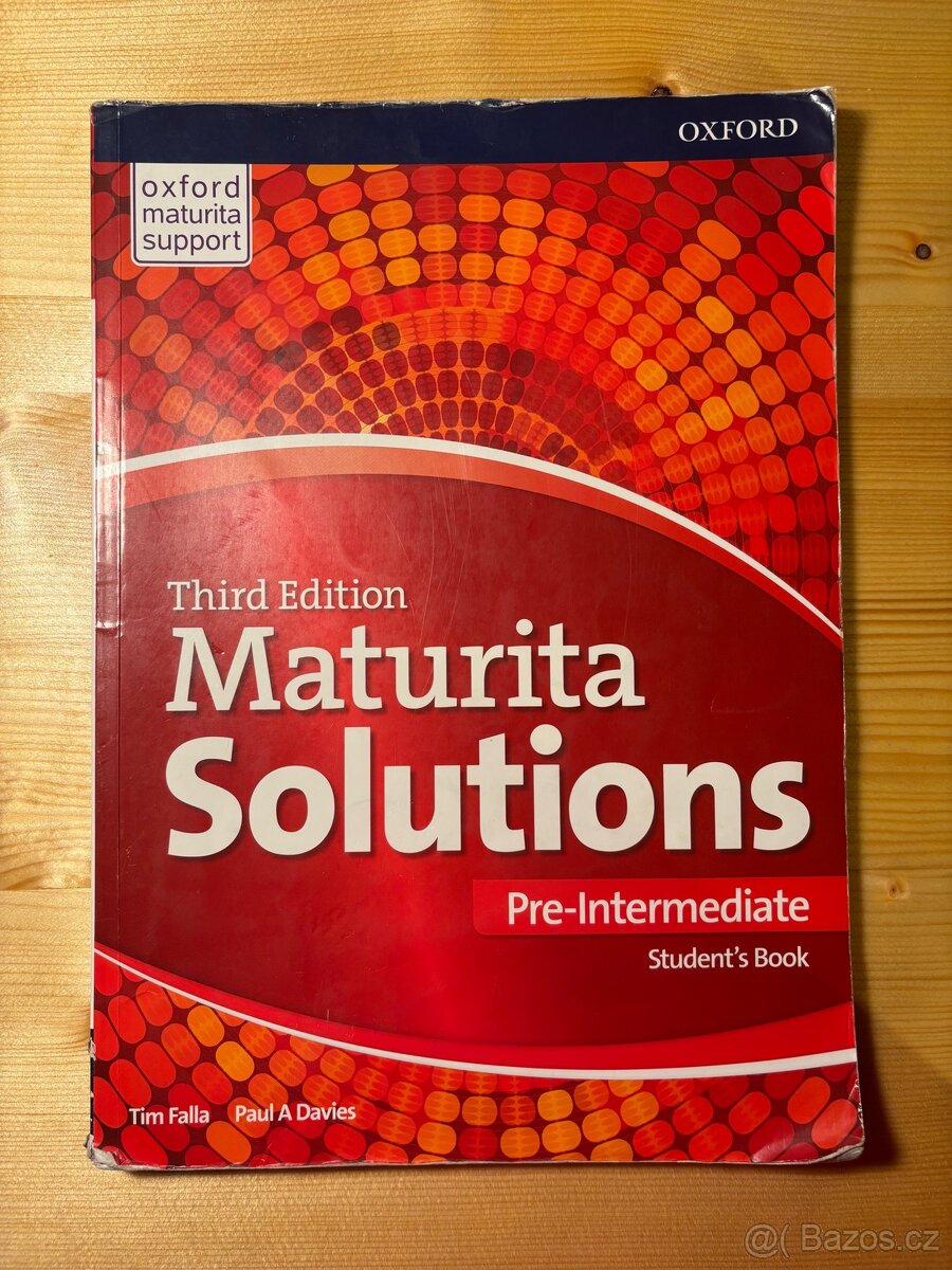 Maturita Solutions Pre-Intermediate Student’s book 3rd