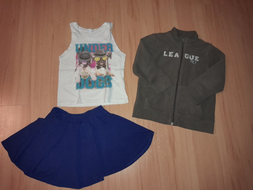 Dětské oblečení, vel. 98/104