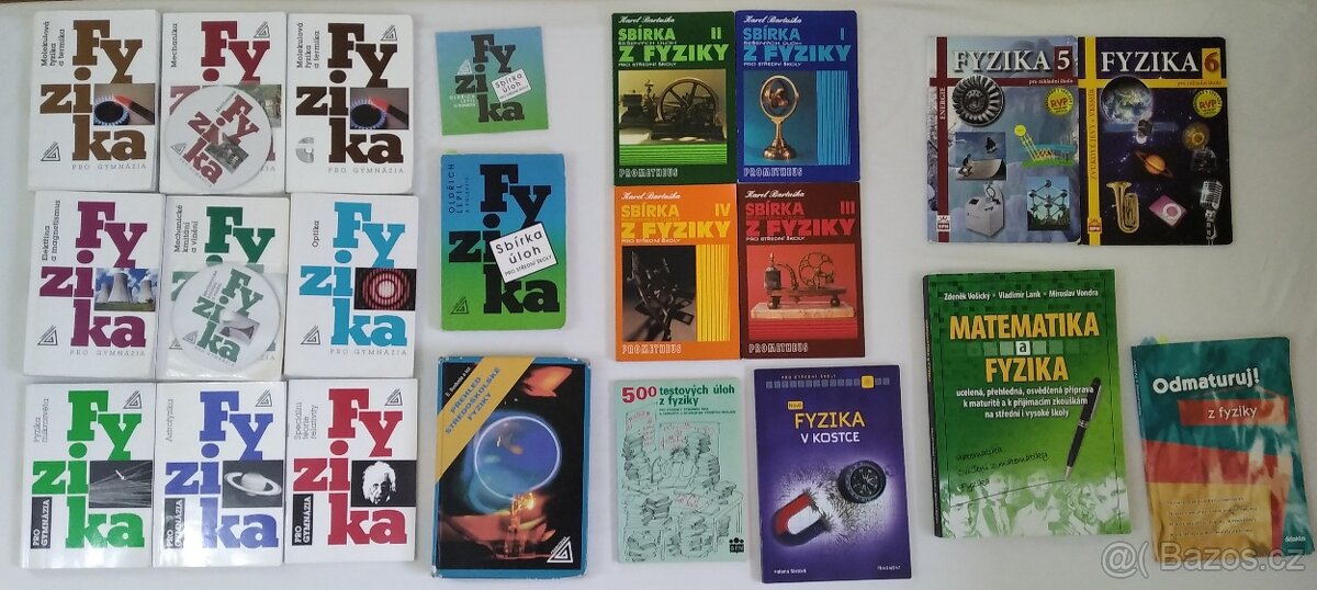 Učebnice fyziky pro SŠ a ZŠ