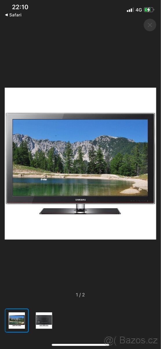 televizor samsung starší generace model LE32C550