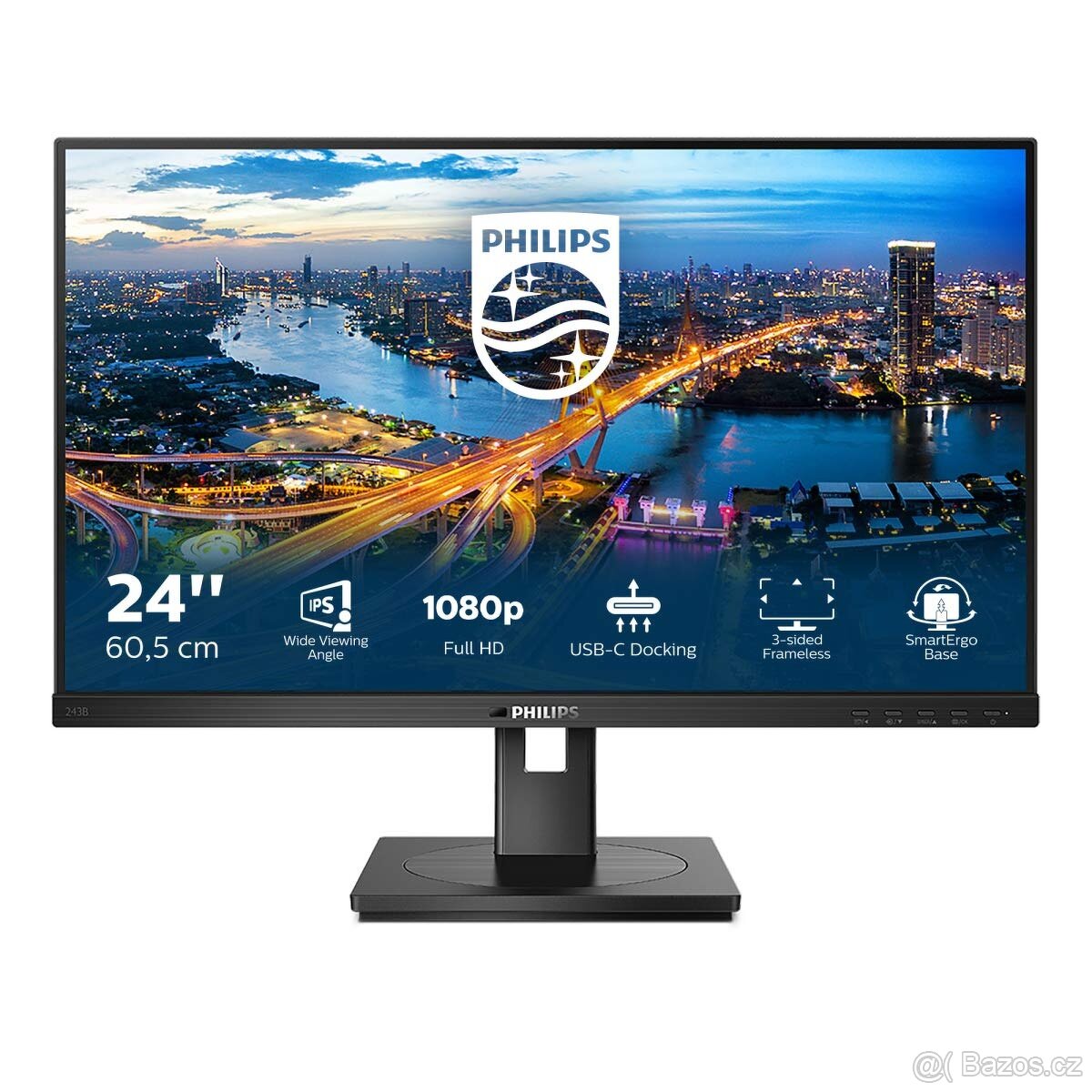 LED Philips 243B1 s dokovací stanicí záruka