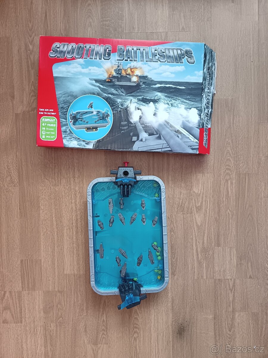 Prodám dětskou hru shooting Battleships.