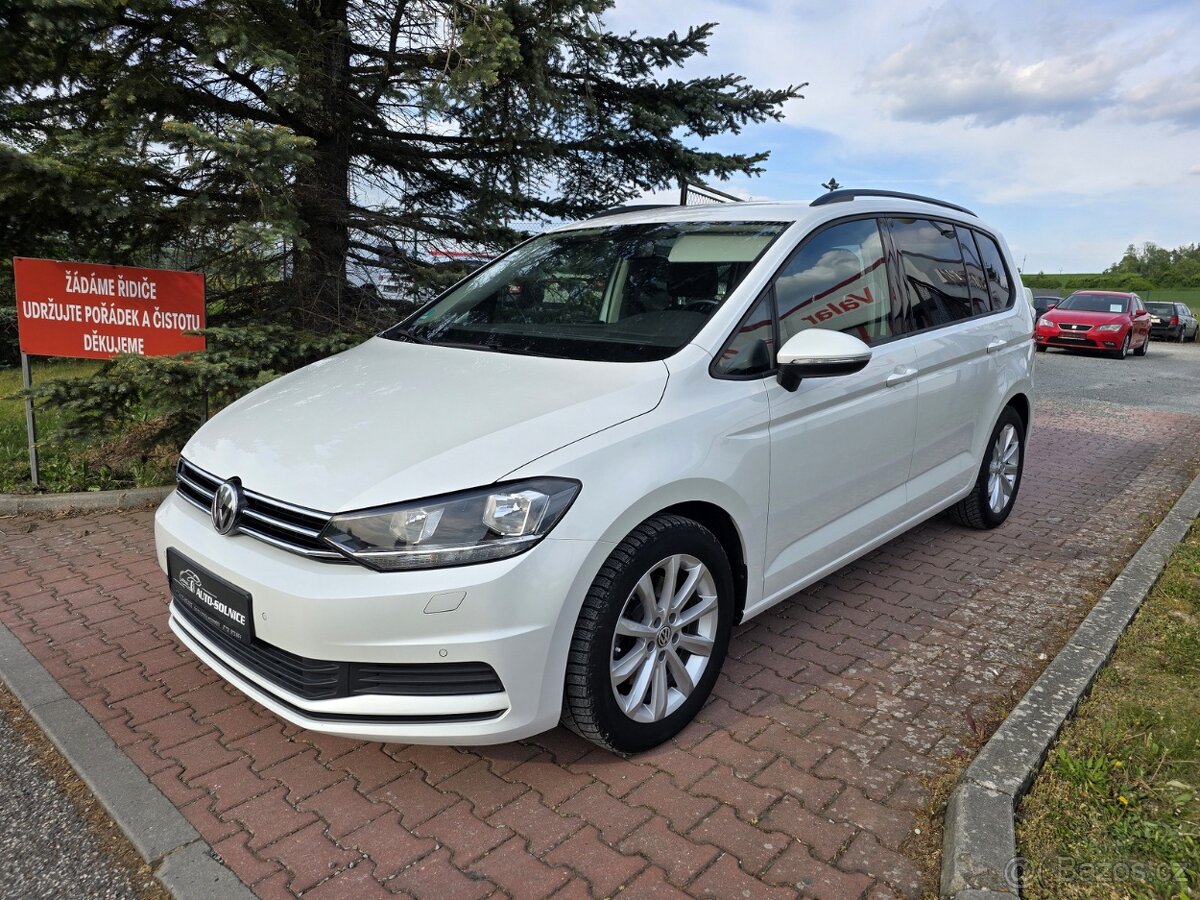 VW Touran HIGHLINE 2.0 TDi 110 KW 2016-BÍLÁ MET.- 181 TKM