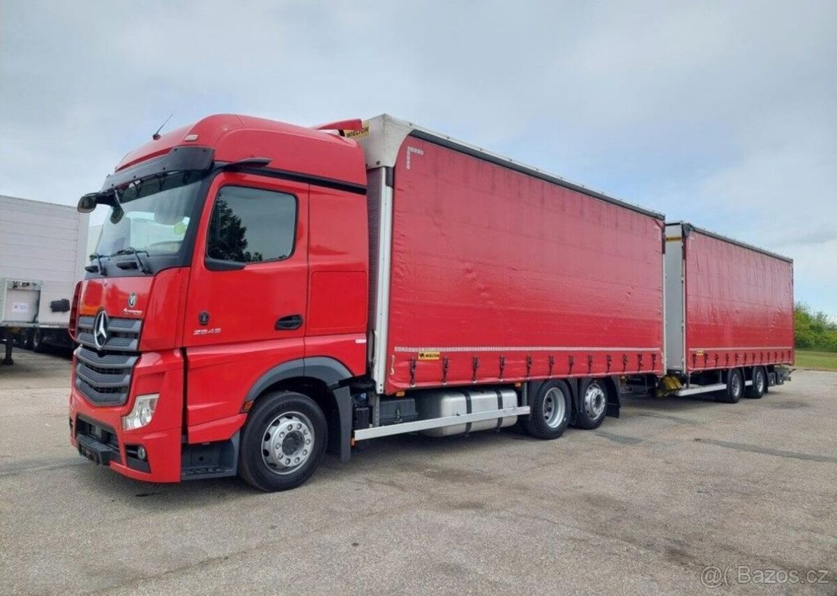 Prodám Valník Mercedes-Benz Actros 2545 LS 6x2/2