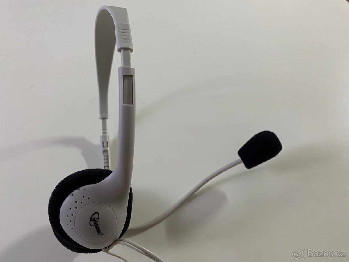Stereo sluchátka Gembrid s nastavitelným mikrofonem