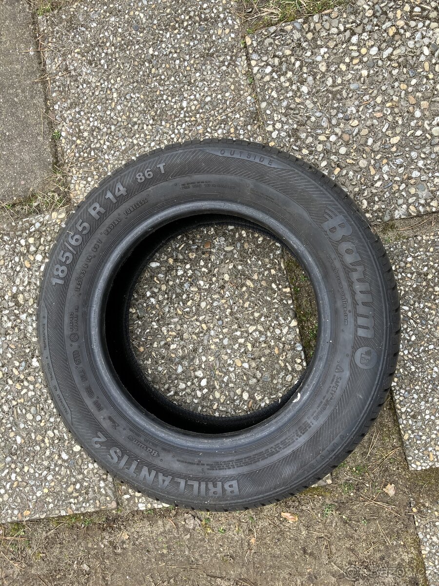 Letní pneu 185/65 R14