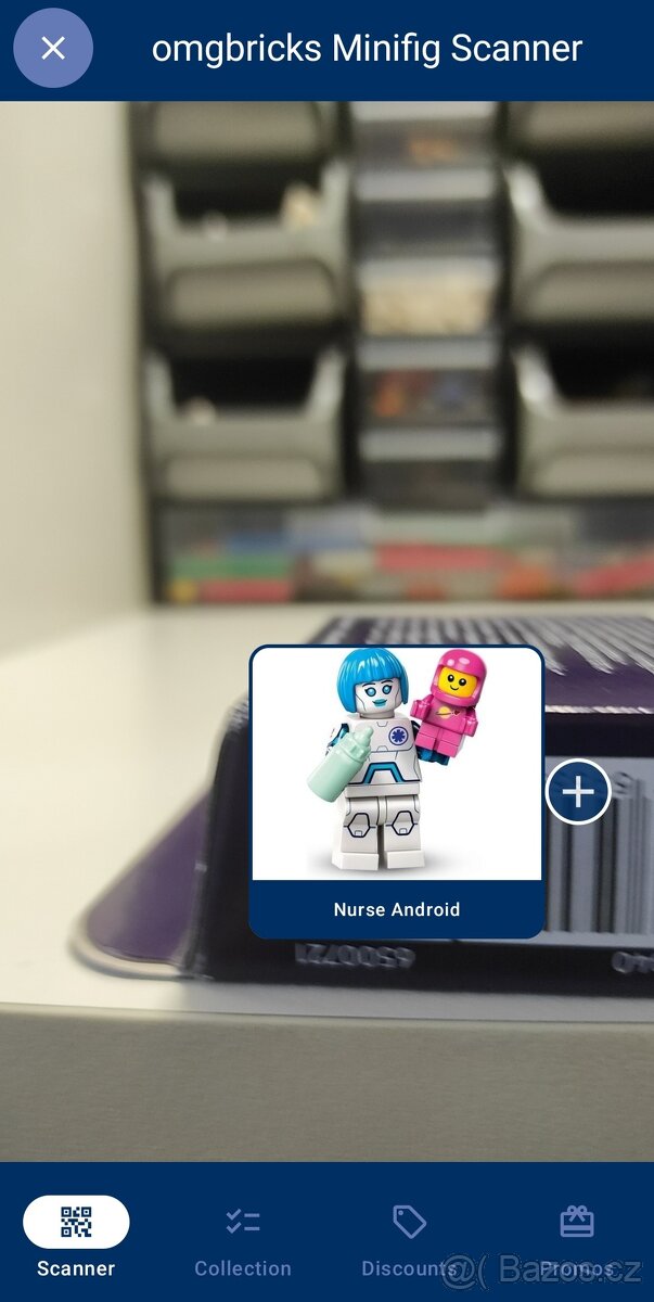 Lego Minifigures 26 série Android Zdravotní sestřička