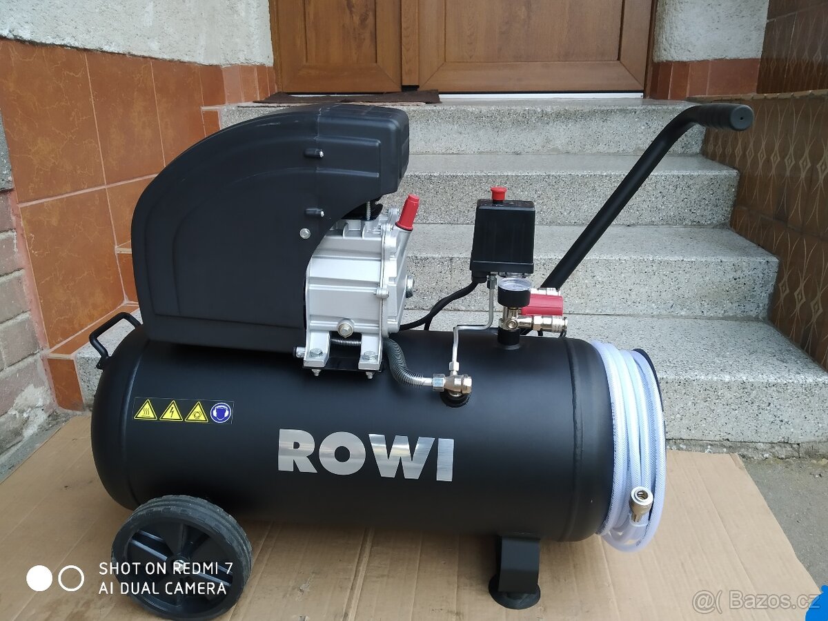 Prodám olejový Kompresor ROWI DKP 1800/50/1 S- 50 LITRŮ- 10