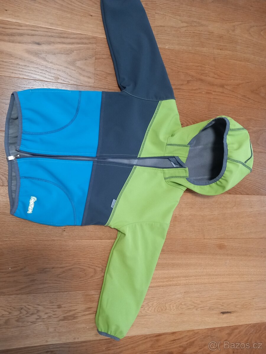 Softshelová bunda zn. Fantom vel.104