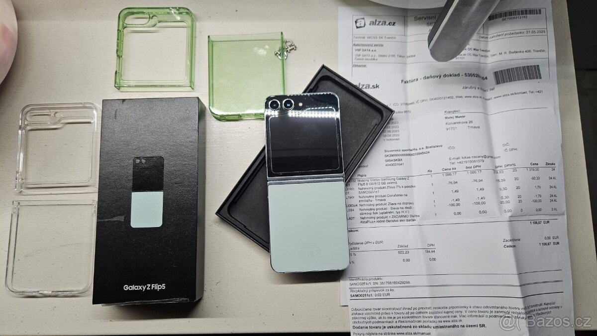 Samsung Galaxy Z Flip 5 mint 512GB - zánovný