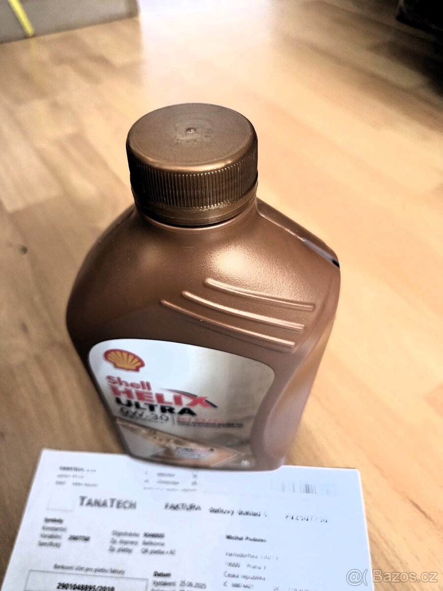 Motorový olej Shell Helix Ultra ECT C2/C3 0W30 1 L