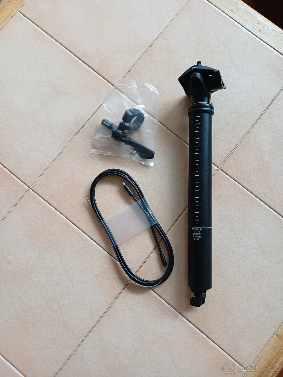 Nová teleskopická sedlovka Limotec Alpha 1 průměr 31,6mm
