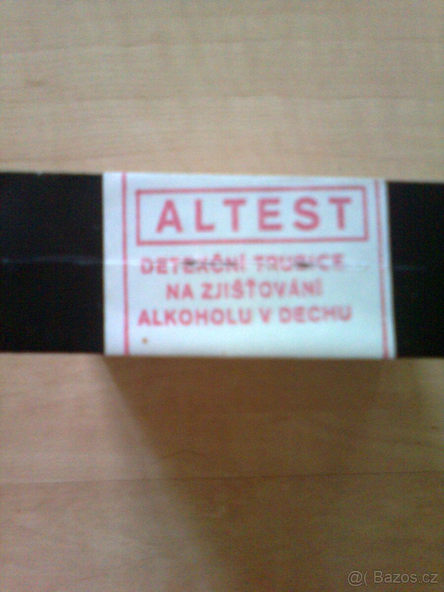 ALTEST - detekční trubice