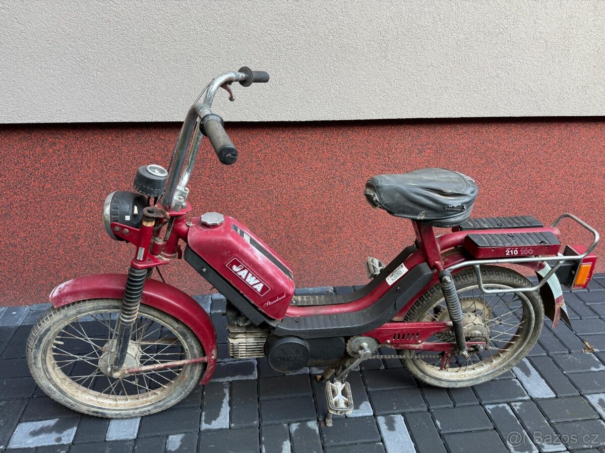 Babetta 210 s kartičkou, vínová 6.