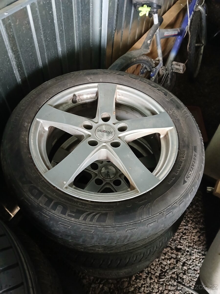 ALU Dezent R16, 5x112 + pneu 205/55 R16