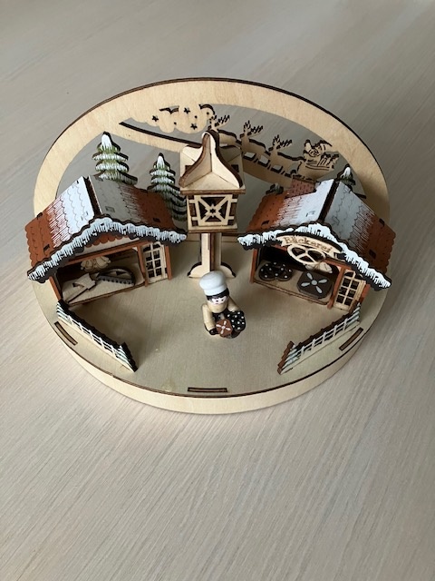 Vánoční obchod- dekorace