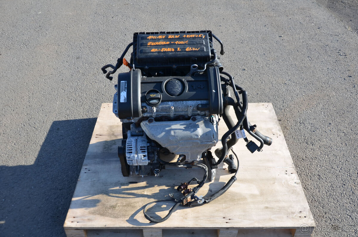 Škoda, VW, Seat - motor 1.4i 16V, 63kW, BXW + KAT