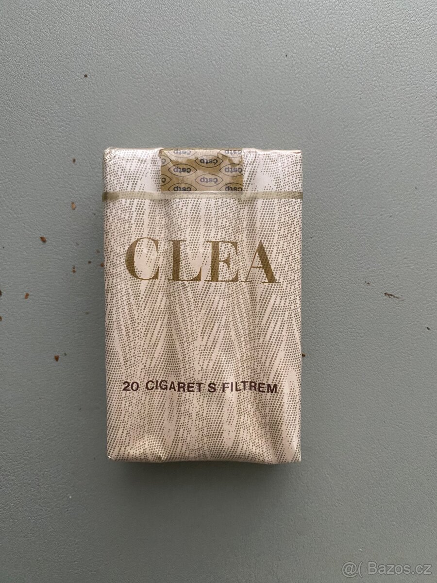 sběratelské cigarety CLEA