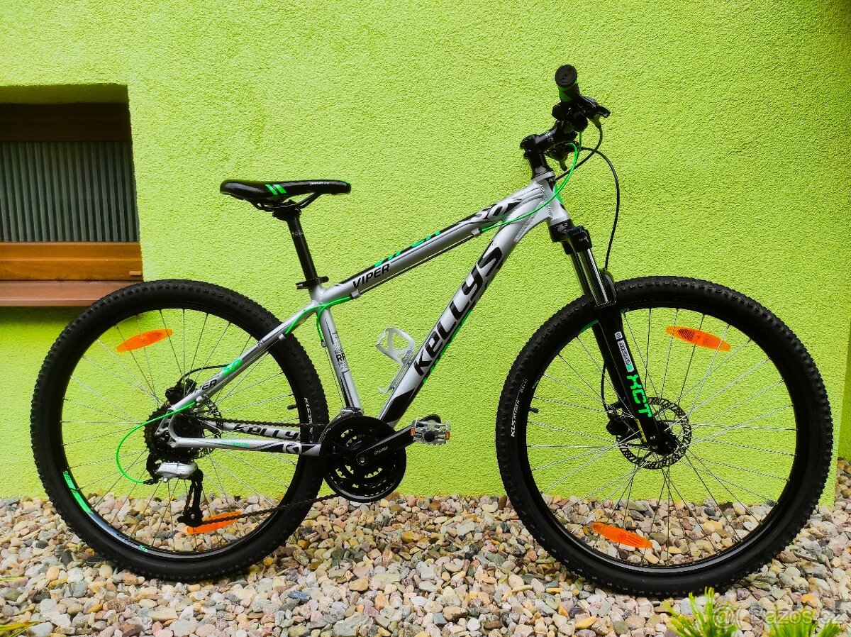 Značkové horské kolo KELLYS 27,5"/15,5" Hydraulic. disc
